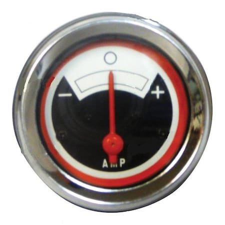 Aftermarket S.53141 Gauge, Ammeter, Black/red Face, 158583a 158583A